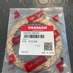 YANMAR DISCO FRIZIONE PER PIEDE ZT370  196350-04370