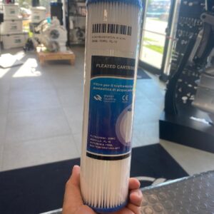 FILTRO ACQUA PIEGHETTATO PL 10” 20MIC